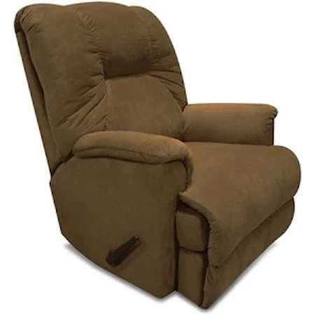 Swivel Gliding Recliner with Casual Style